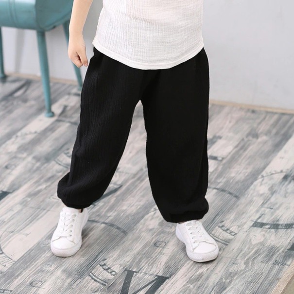 Pantaloni pentru copii L2287 negru 6