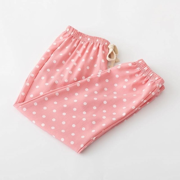 Pantaloni pentru fete L2289 roz 8