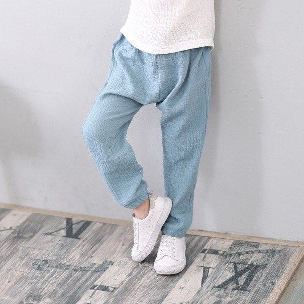 Pantaloni per bambini L2287 azzurro 6