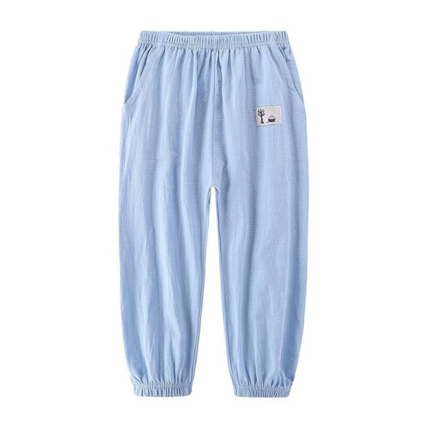 Pantaloni per bambini T2423 azzurro 4