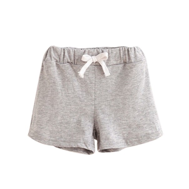 Pantaloni scurți colorați pentru copii J2872 gri 2