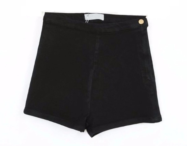 Pantaloni scurți de blugi pentru femei Cecelia negru L