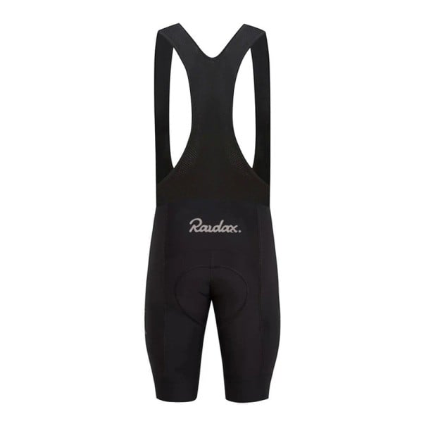 Pantaloni scurți de ciclism pentru bărbați cu bretele și bretele elastice din elastan și poliester, croi ergonomic pentru ciclism pe șosea și recreațional gri XXS