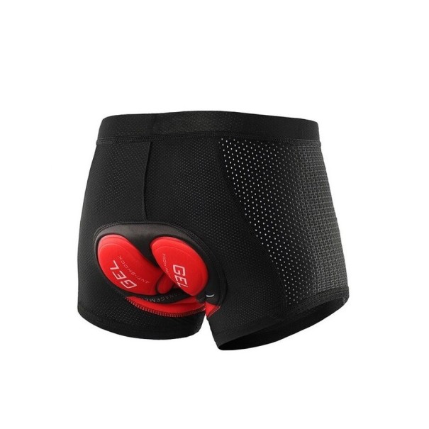 Pantaloni scurți de ciclism pentru bărbați P3761 negru M