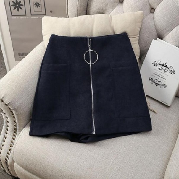 Pantaloni scurți de femei Sophie albastru inchis M