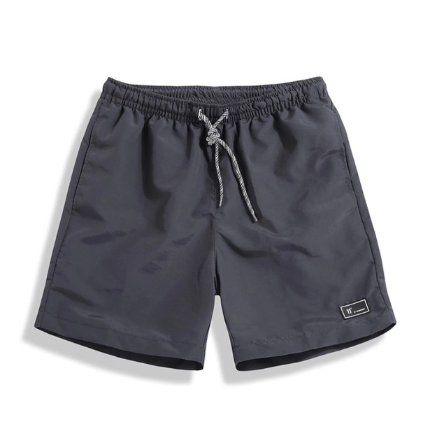 Pantaloni scurți impermeabili pentru bărbați gri inchis XL