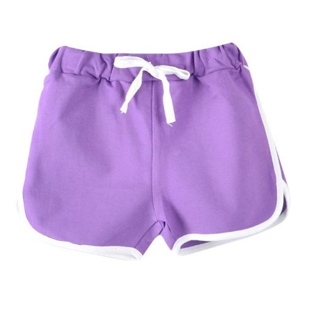 Pantaloni scurți pentru copii J2883 violet 3