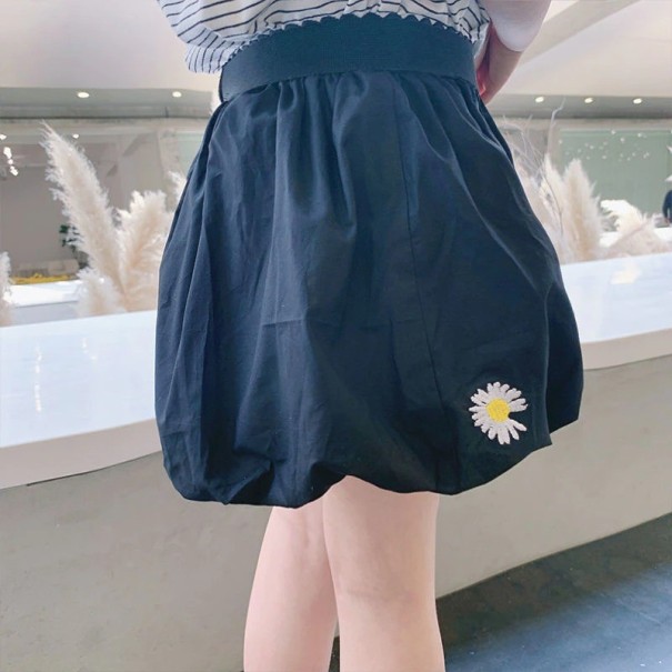 Pantaloni scurți pentru fete N706 negru 6