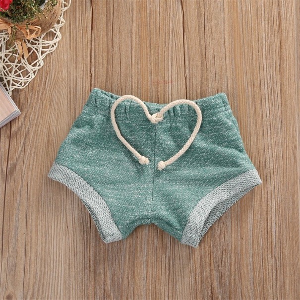 Pantaloni scurți pentru fete pentru copii mici J1890 verde 6-9 luni
