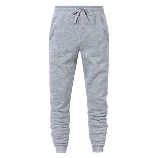Pantaloni sportivi casual da uomo per jogging e allenamento Pantaloni larghi per uomini Abbigliamento da allenamento comodo grigio XXS