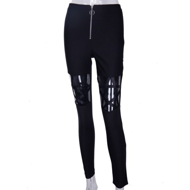 Pantaloni subțiri pentru femei, cu o stea M