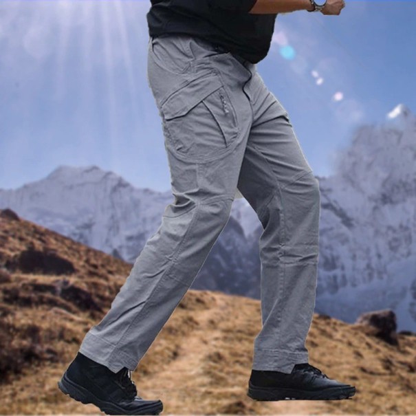 Pantaloni tactici pentru bărbați F1341 gri XL