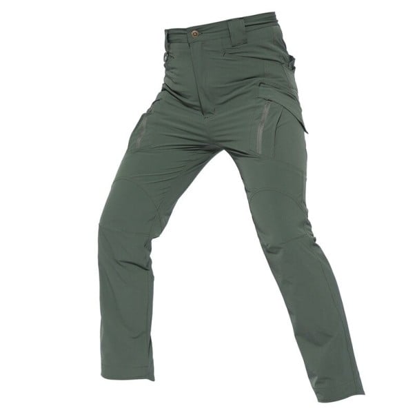 Pantaloni tactici pentru bărbați F1628 verde armată XS