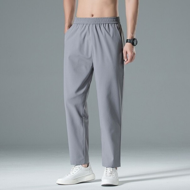 Pantaloni trening bărbați F1344 gri L 2