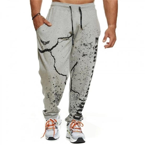 Pantaloni trening bărbați F1443 gri M