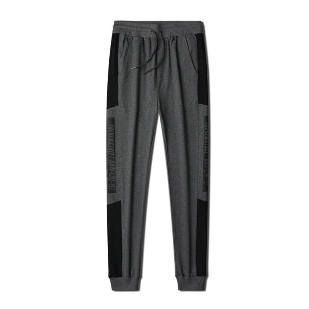 Pantaloni trening bărbați F1727 gri inchis L