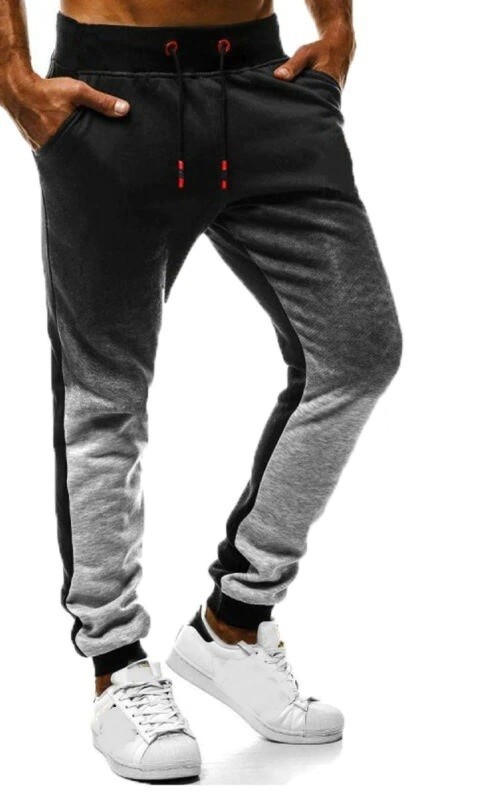 Pantaloni trening de bărbați F1724 gri deschis M