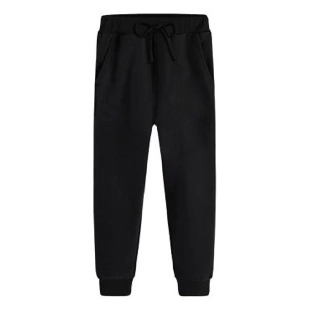 Pantaloni trening pentru copii L2235 negru 8