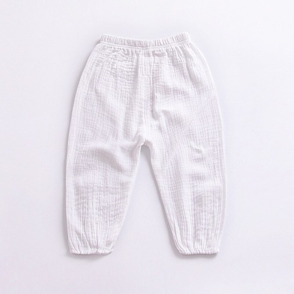 Pantalons d'enfants L2239 blanc 4