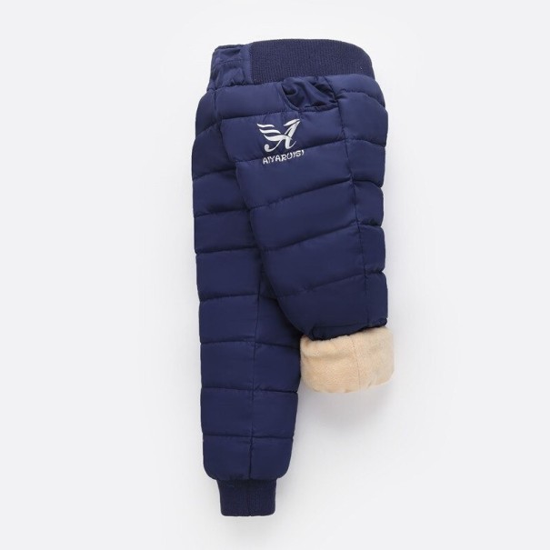 Pantalons d'hiver pour enfants L2265 bleu foncé 3