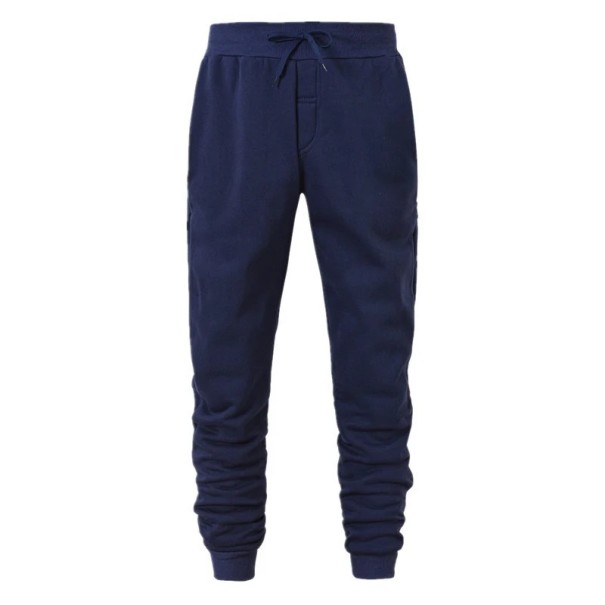 Pantalons de sport décontractés pour hommes pour la course, l'exercice, le jogging, pantalons amples pour hommes, vêtements d'entraînement confortables pour la salle de sport bleu XXS