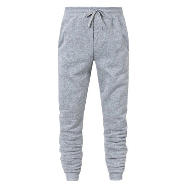 Pantalons de sport décontractés pour hommes pour la course, l'exercice, le jogging, pantalons amples pour hommes, vêtements gris XXS