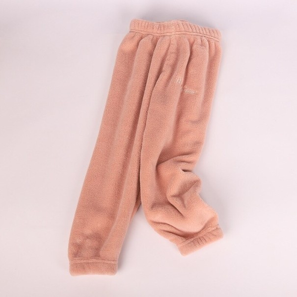 Pantalons de sport pour enfants T2438 rose 3
