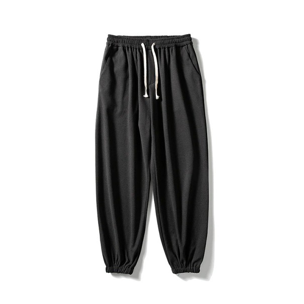 Pantalons de survêtement pour hommes F1373 noir L