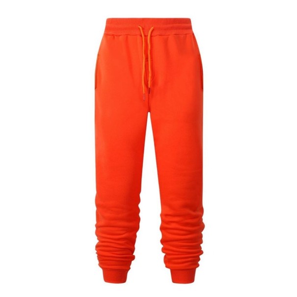 Pantalons de survêtement pour hommes F1479 orange M