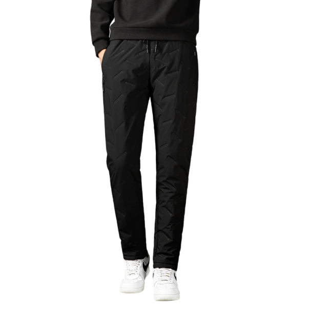 Pantalons isolés pour hommes noir XL