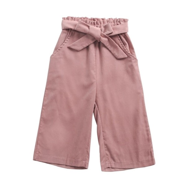 Pantalons pour filles T2443 vieux rose 6