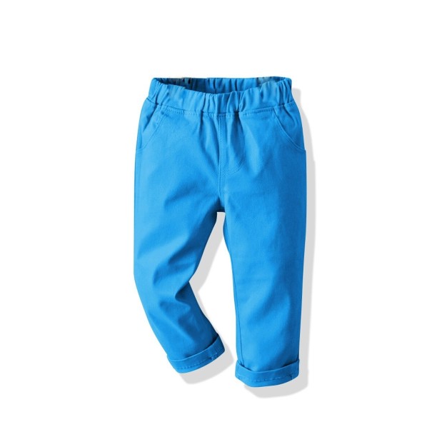 Pantalons pour garçons L2230 bleu 9-12 mois