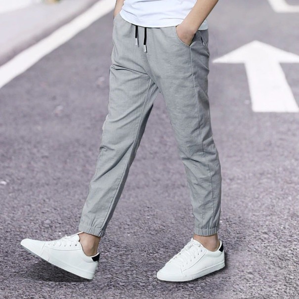 Pantalons pour garçons L2247 gris 6