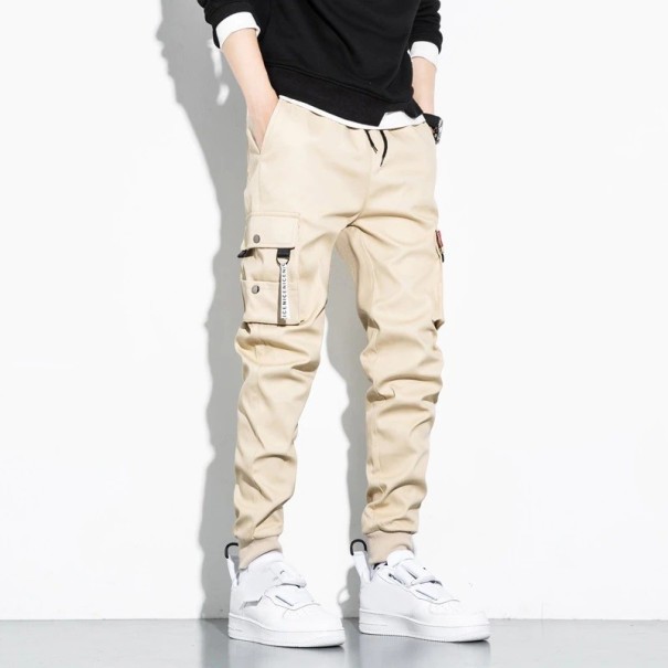 Pantalons pour hommes F1343 beige 3XL