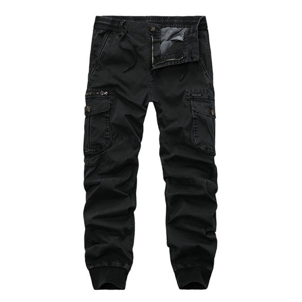 Pantalons pour hommes F1527 noir 38