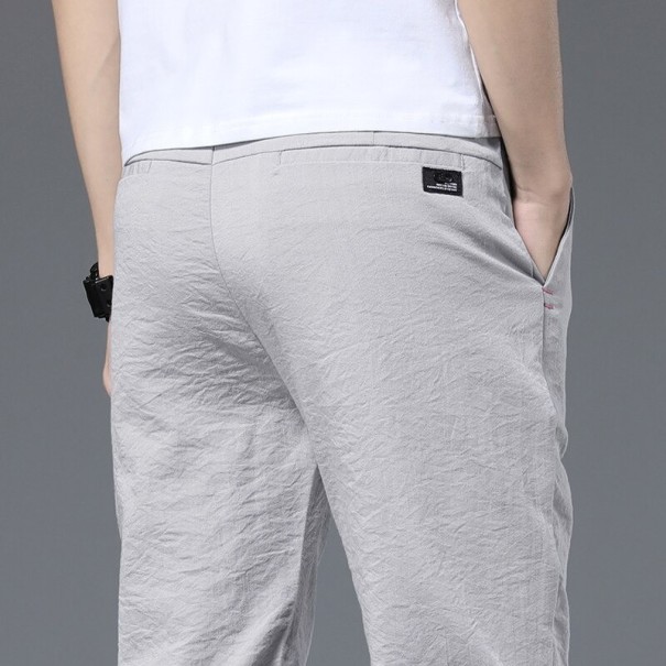 Pantalons pour hommes F1635 gris clair 34