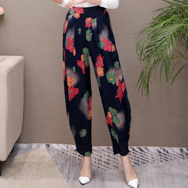 Pantalons vintage pour femmes avec motif XL 25