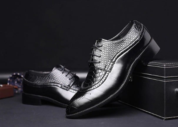 Pantofi bărbați joase cu model J2173 negru 40