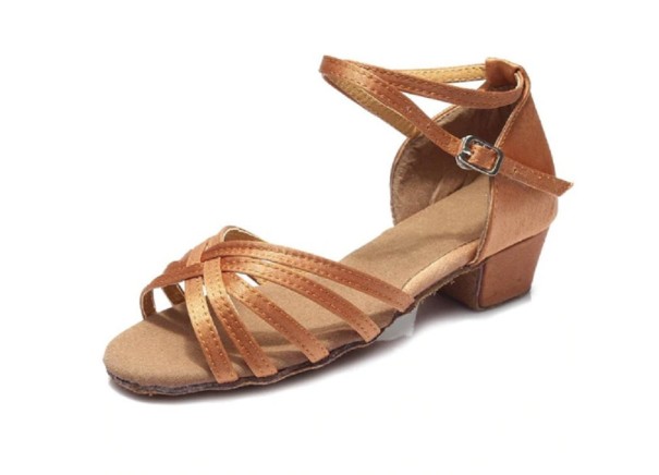 Pantofi de dans pentru femei A445 maro 34