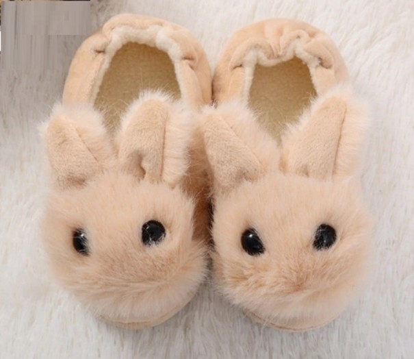 Pantofi domestici pentru iepuri pentru bebeluși bej 23