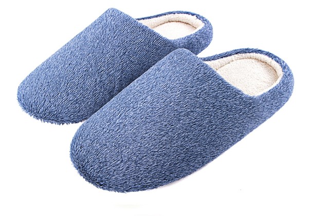 Pantoufles de maison pour hommes Jeff bleu 42