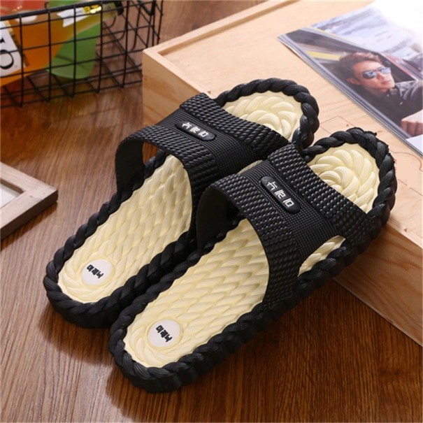 Pantoufles pour hommes Orion noir 43