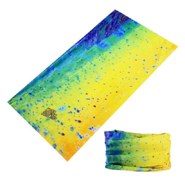 Pañuelo de cuello bicolor para hombre J1551 amarillo
