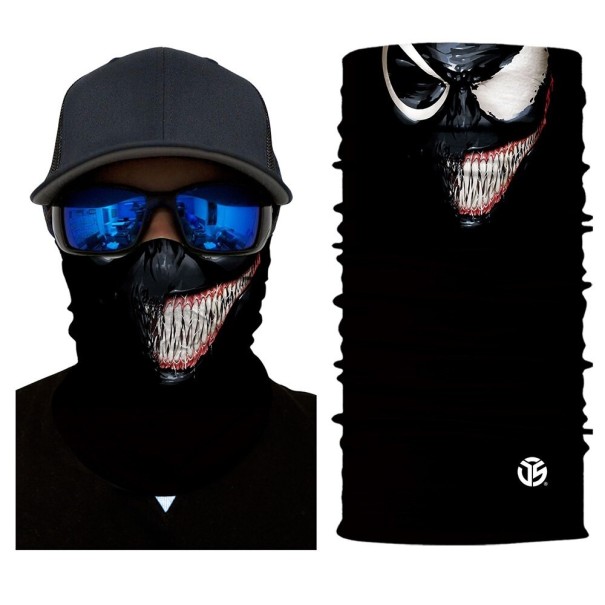 Pañuelo de cuello para hombre con estampado de cara 2
