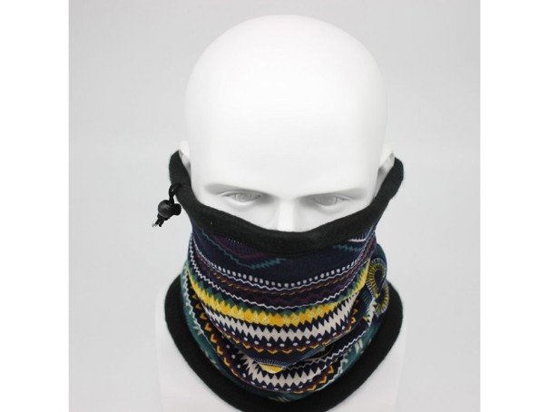 Pañuelo de invierno con estampado 1