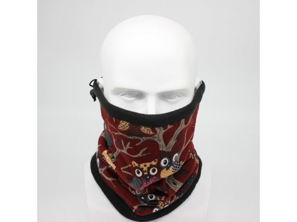 Pañuelo de invierno con estampado 7