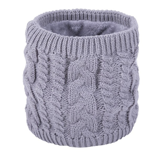 Pañuelo de punto gris