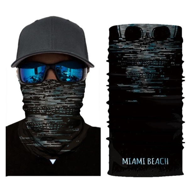 Pañuelo estampado para hombre - negro 11 Pañuelo estampado para hombre - negro 11