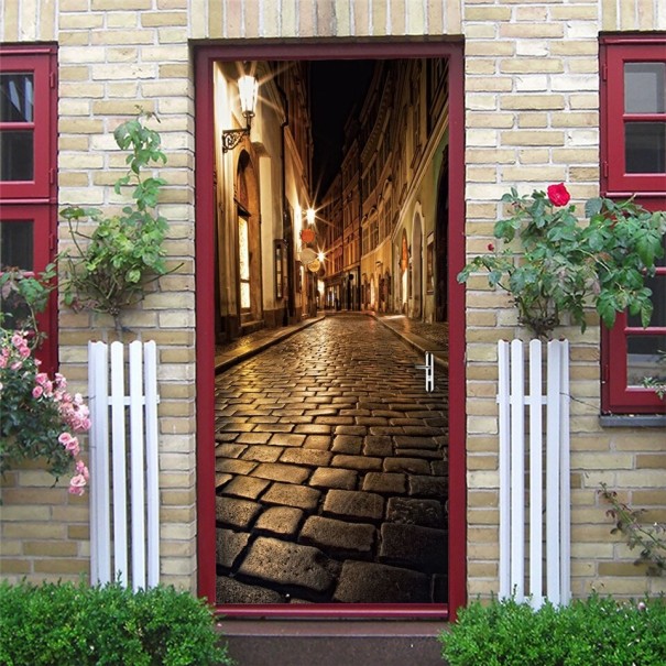 Papel pintado autoadhesivo para puertas C500 XL 7