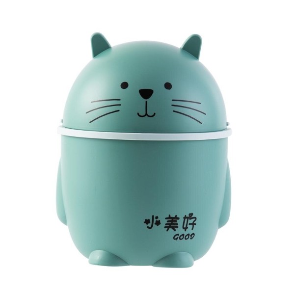 Papelera de sobremesa T1909 turquesa